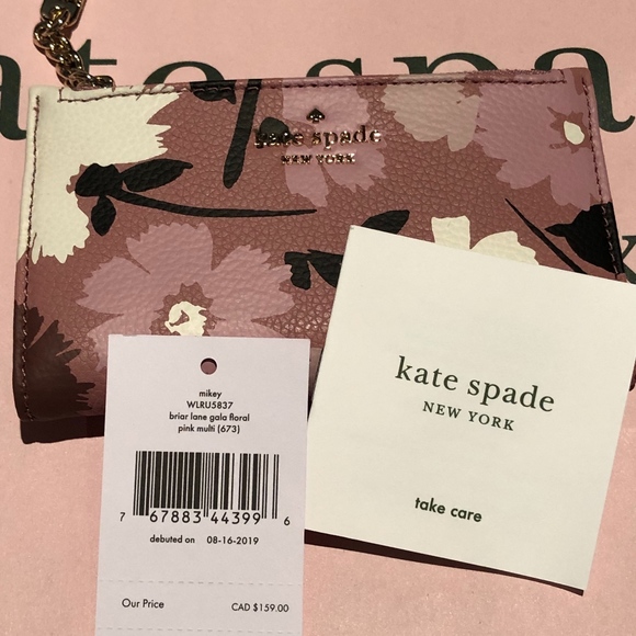 Kate Spade Mikey Briar Lane Gala Floral wallet - Picture 7 of 8
